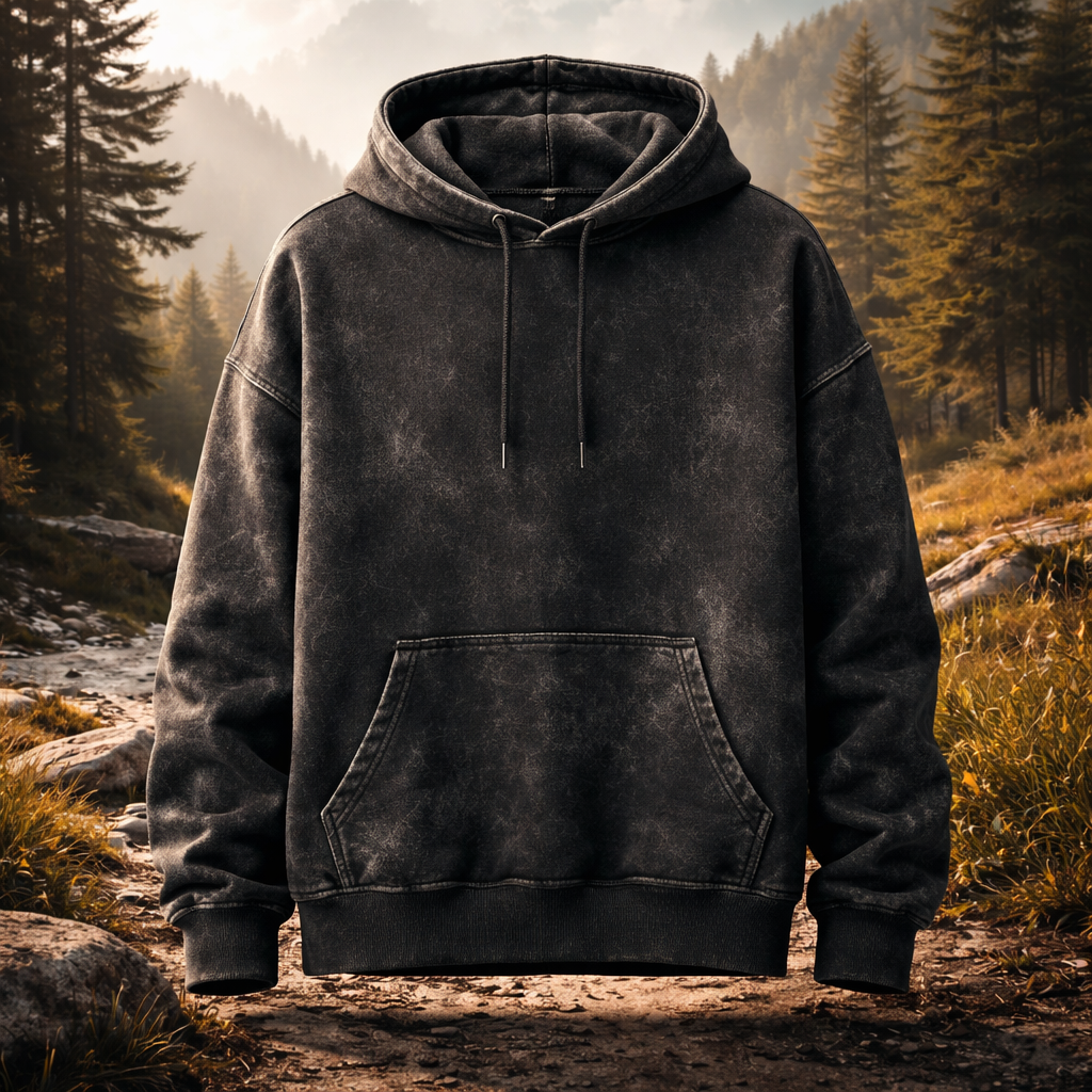 Acid Wash Hoodie