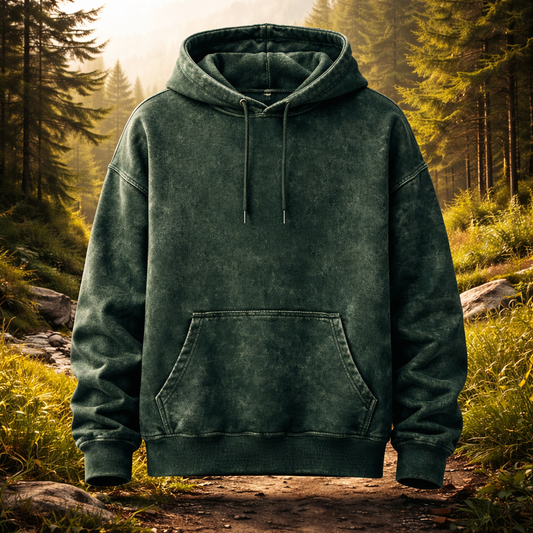 Acid Wash Hoodie – Oversized Fit