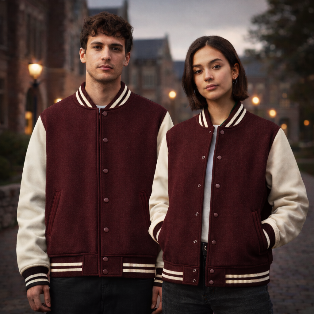 Varsity Jacket – Premium Heavyweight Classic Fit