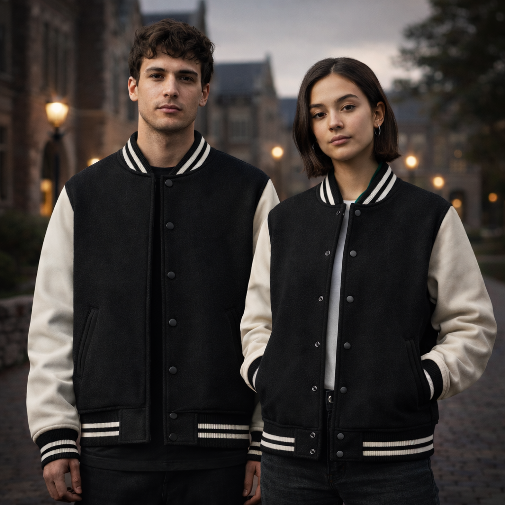 Varsity Jacket – Premium Heavyweight Classic Fit