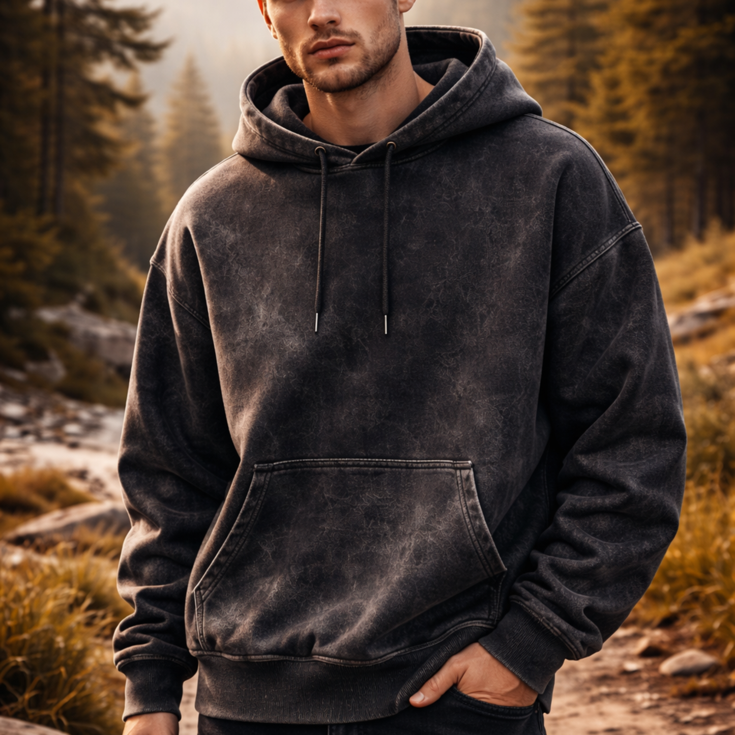 Acid Wash Hoodie