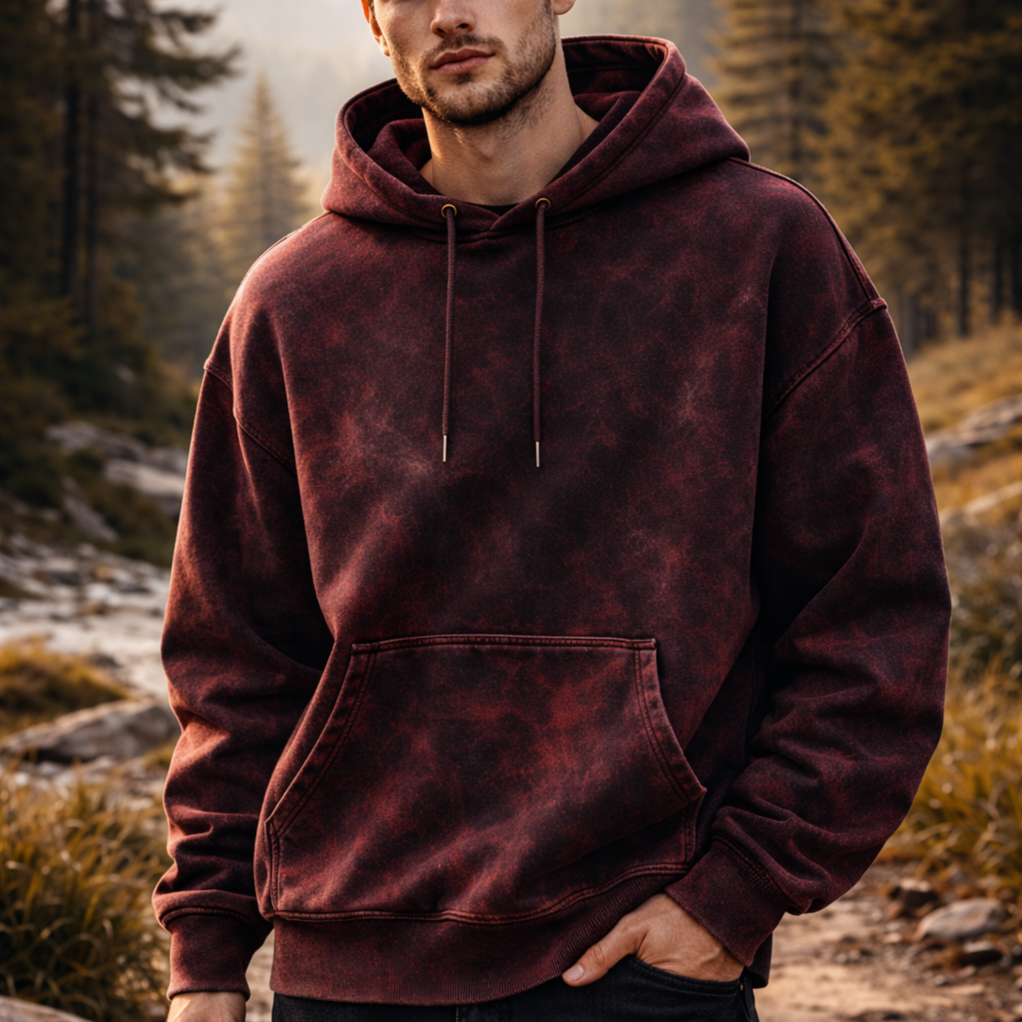 Acid Wash Hoodie