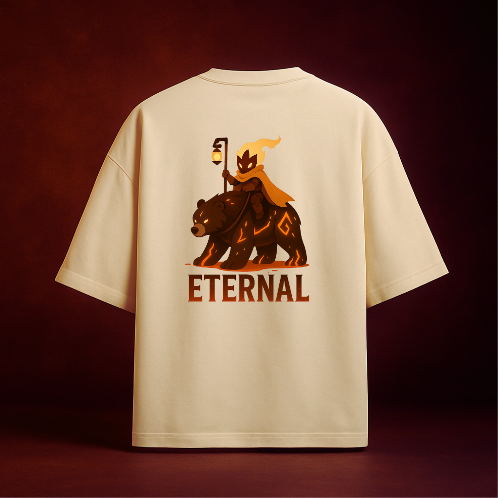 ETERNAL WANDERER TEE — FRENCH TERRY OVERSIZED