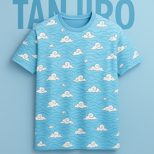 FORESTBOUND HAORI — AOP OVERSIZED TEE