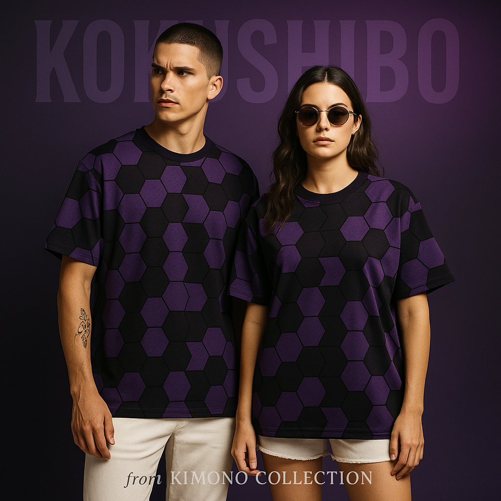 MOON SLAYER HAORI — AOP OVERSIZED TEE