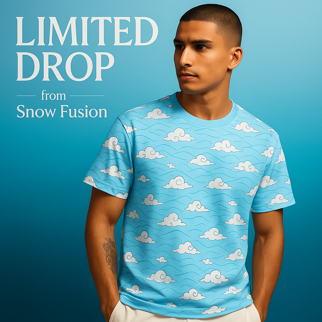 FORESTBOUND HAORI — AOP OVERSIZED TEE