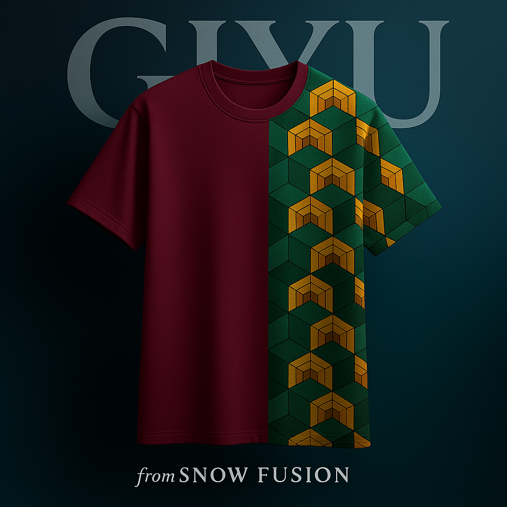 DEAD CALM HAORI — AOP OVERSIZED TEE