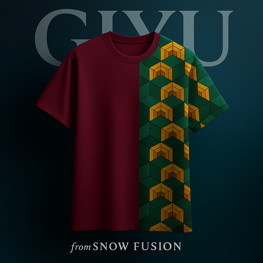 DEAD CALM HAORI — AOP OVERSIZED TEE