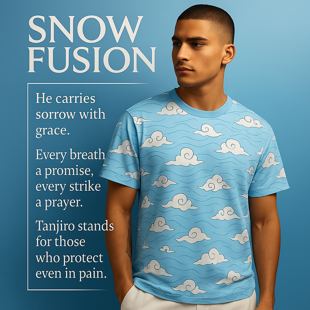 FORESTBOUND HAORI — AOP OVERSIZED TEE