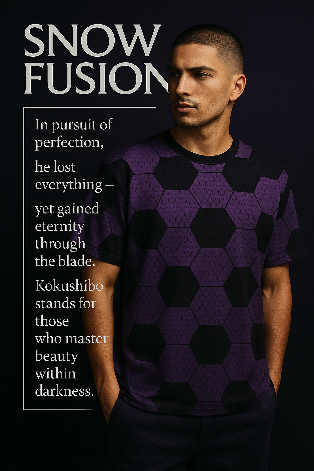 MOON SLAYER HAORI — AOP OVERSIZED TEE